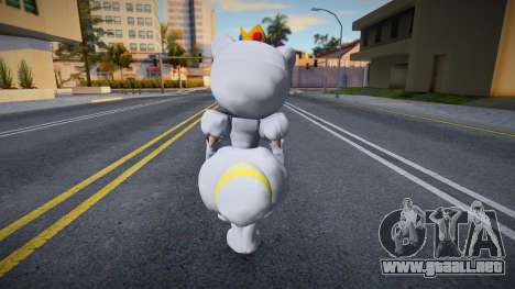 Peach Tanooki Blanco Suit o con traje mapache ta para GTA San Andreas