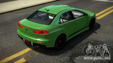 Mitsubishi Lancer Evolution X MB-L para GTA 4