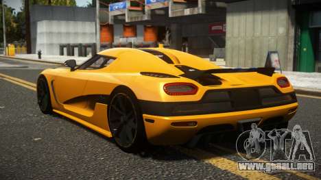 Koenigsegg Agera FT-L para GTA 4