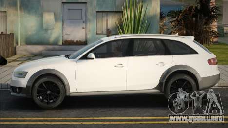 Audi A4 Allroad Quattro White para GTA San Andreas