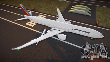 Phillipines Airlines Boeing 777-3F6ER RP-C7775 para GTA San Andreas