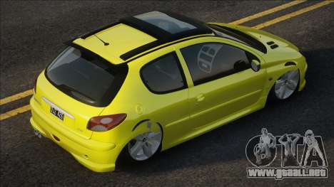 Peugeot 206 Sport Yellow para GTA San Andreas