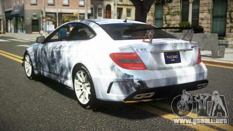 Mercedes-Benz C63 AMG M-Sport S14 para GTA 4