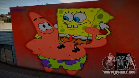 Spongebob Wall 5 para GTA San Andreas