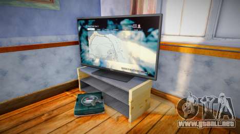 Televisor y muebles nuevos para GTA San Andreas