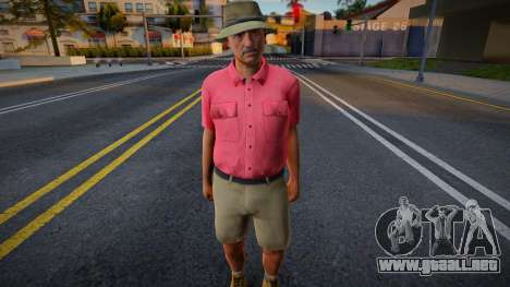 Hmogar HD with facial animation para GTA San Andreas