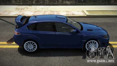 Subaru Impreza WRX G-Sport para GTA 4