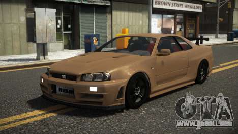 Nissan Skyline R34 MS Nismo para GTA 4