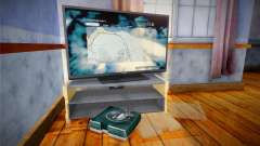 Televisor y muebles nuevos para GTA San Andreas