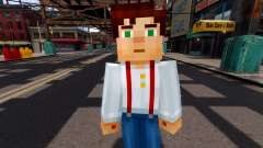 Jesse (Minecraft Story Mode) Male para GTA 4