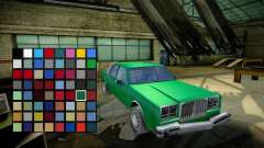 New Vehicle Color (real) 16 bit colors para GTA San Andreas