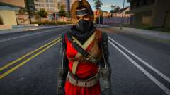 Dead Or Alive 5 - Hayate (Costume 3) v3 para GTA San Andreas