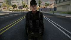 Army HD with facial animation para GTA San Andreas