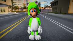 Luigi Cat Suit o con traje de gato de Super Mari para GTA San Andreas