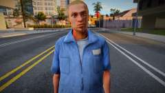 Dwayne HD with facial animation para GTA San Andreas