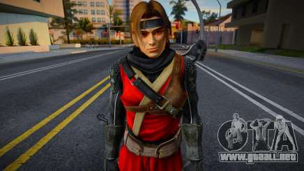 Dead Or Alive 5 - Hayate (Costume 3) v2 para GTA San Andreas