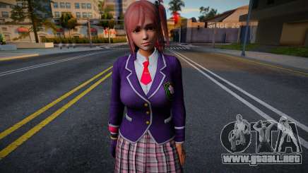 Dead Or Alive 5 Honoka Last Round - C1 School para GTA San Andreas