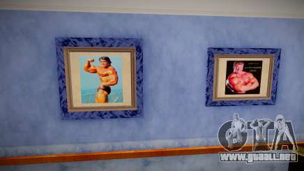 New Body Builder Photo Frame Mod para GTA San Andreas