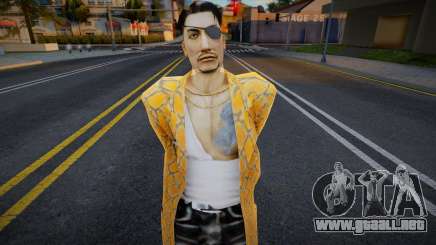 Goro Majima Bandaged - Yakuza 1 (PS3) para GTA San Andreas