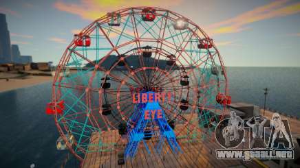 Ferris Wheel from GTA IV to GTA SA para GTA San Andreas