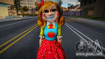 Poppy Playtime Miss Delight Skin 2 para GTA San Andreas