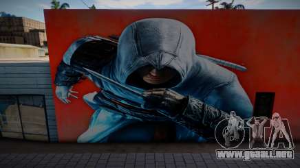 Assassins Creed Wall para GTA San Andreas