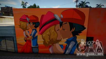 AmourShipping Mural 2 para GTA San Andreas