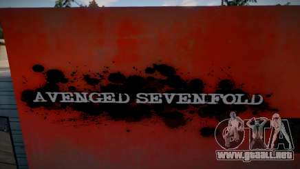 Avenged Sevenfold Wall V.2 para GTA San Andreas