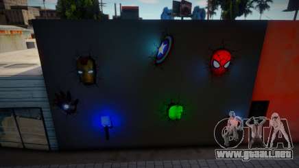 3D Wall Heroes para GTA San Andreas