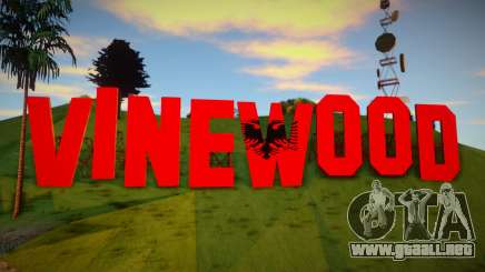 Vinewood - Albania Textures para GTA San Andreas