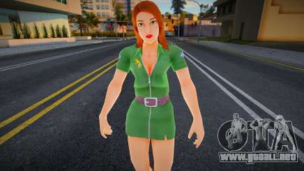 Female Soldier 1 from Street Fighter 5 para GTA San Andreas