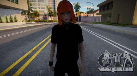 Chica pelirroja para GTA San Andreas