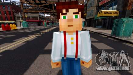 Jesse (Minecraft Story Mode) Male para GTA 4