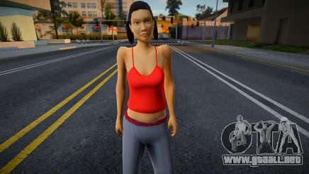 Improved HD Katie Zhan para GTA San Andreas