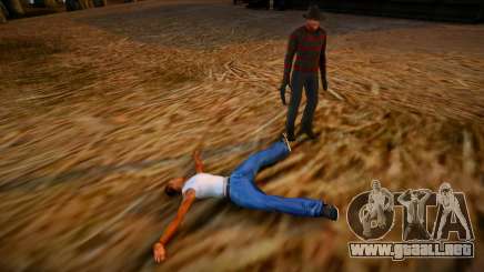 Freddy Krueger Cleo Mod para GTA San Andreas