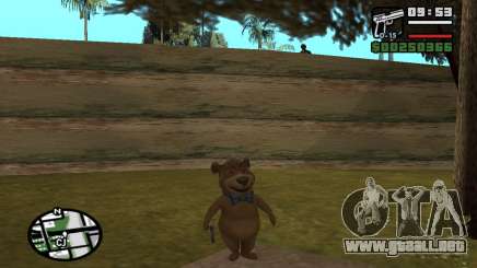 Boo Boo Bear para GTA San Andreas