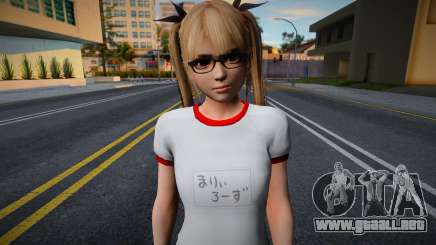 Dead Or Alive 5U - Marie Rose GYM Glases Remake para GTA San Andreas