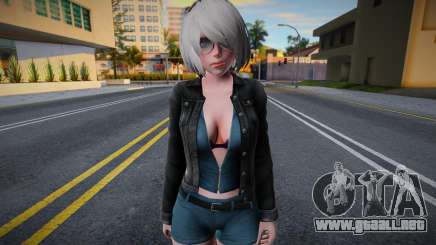 NieR Re[in] 2B - Crow Denim Jacket para GTA San Andreas