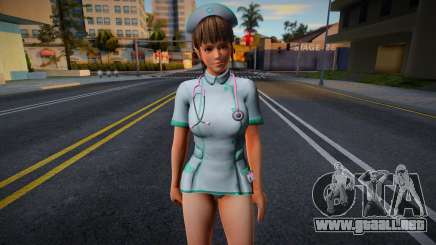 Girl Medic with facial animation para GTA San Andreas