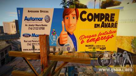 Outdoors Brasileiros (Brazilian Billboards) para GTA San Andreas