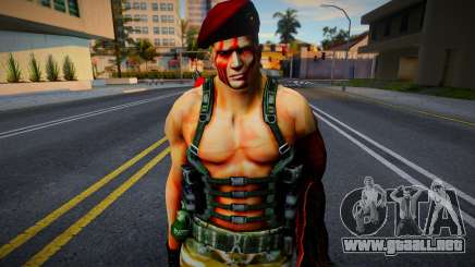 Jack Krauser HD version Retuxtured v5 para GTA San Andreas