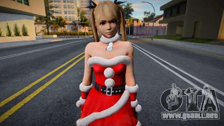 Dead Or Alive 5U - Marie Rose Santa Helper para GTA San Andreas