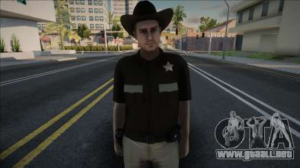 Csher with facial animation para GTA San Andreas
