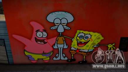 Spongebob Wall 2 para GTA San Andreas