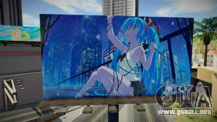 Hatsune Miku Billboards para GTA San Andreas