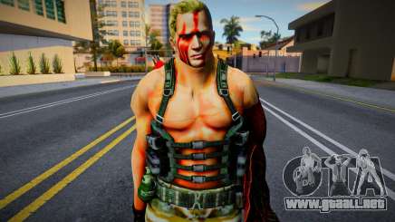 Jack Krauser HD version Retuxtured v8 para GTA San Andreas