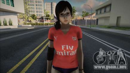 Kokoro Arsenal Clothes para GTA San Andreas