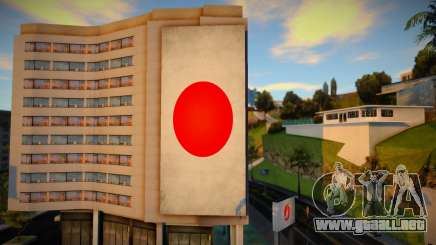 Japan Flag Billboard para GTA San Andreas