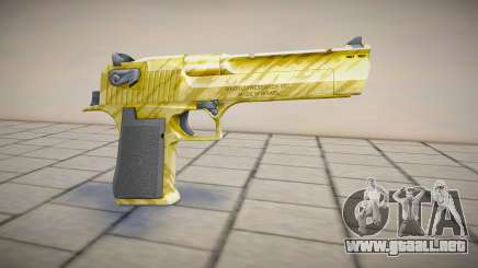 Desert Eagle Tiger Camo para GTA San Andreas