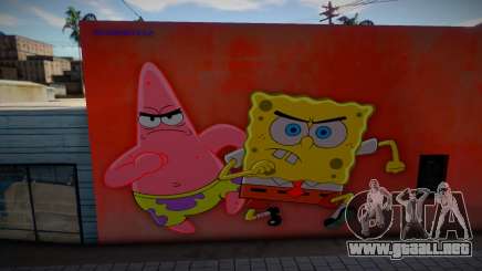 Spongebob Wall 6 para GTA San Andreas